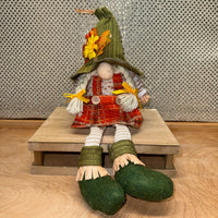 Fabric Scarecrow Shelf Sitter