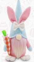 Plush Bunny Easter Gnome 12"