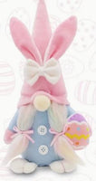 Plush Bunny Easter Gnome 12"