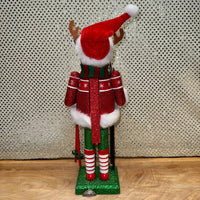 Reindeer Skier Nutcracker