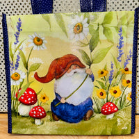 Gardening Gnome Reusable Gift Bag M