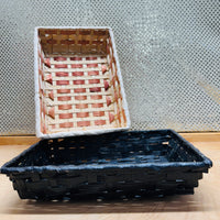 Rectangular Bamboo Basket 10x7