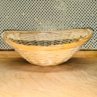 Oval Bamboo Basket 9x6 (4 Colors)
