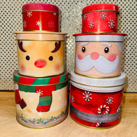 Reindeer or Santa Tin Tower