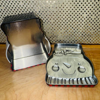Snowman, Santa or Peguin Face Tin