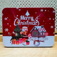 Santa Rectangular Box Tin (3 Styles)