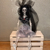 Skeleton - Black/Silver Bride or Groom