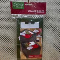 Square Treat Cookie Boxes