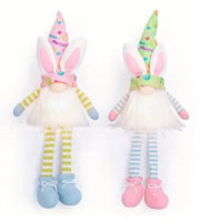 Light-Up Sitting Bunny Easter Gnome 19.5"