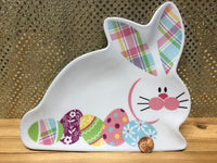 Easter Plaid Towel and Pocket Mitt Set