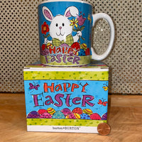 Happy Easter Mug with Bunny 13oz