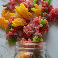 Gummy Hairy Spiders