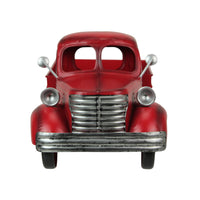 
              Red Metal Vintage Pickup Truck Basket
            