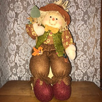 Scarecrow on Hay Bale