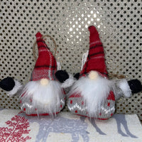 
              Gnome Sitter/Ornament Plaid Hat
            