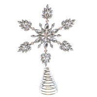 Crystal Snowflake Tree Topper