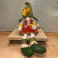 
              Fabric Scarecrow Shelf Sitter
            