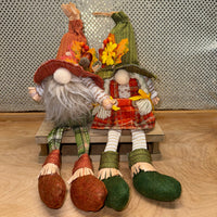 Fabric Scarecrow Shelf Sitter