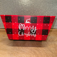 Buffalo Pld  "Merry Christmas" Market Tray