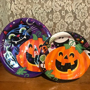 Halloween Paper Plates