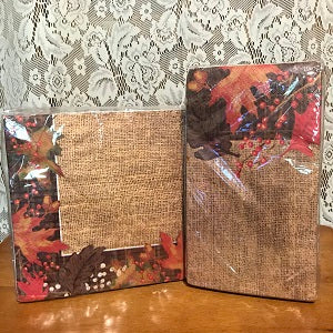 Autumn Leaves Napkins and Guest Towels