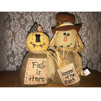 Pumpkin or Scarecrow Sitter