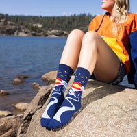 The Mountains Are Calling (Colorado) Socks