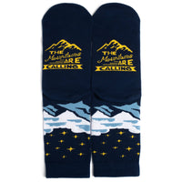 
              The Mountains Are Calling (Colorado) Socks
            