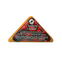 Cranberry Cheddar Cheese Triangle