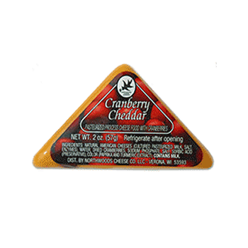 Cranberry Cheddar Cheese Triangle