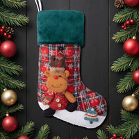 Jolly 3D Christmas Stocking - Santa, Deer, Snowman