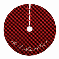 Buffalo Plaid Quilted Tree Skirt