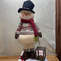 
              Standing Snowman w/Lantern
            