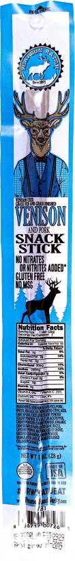 Venison Hickory Snack Stick