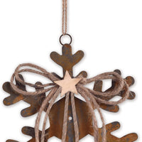 Snowflake Ornament - metal