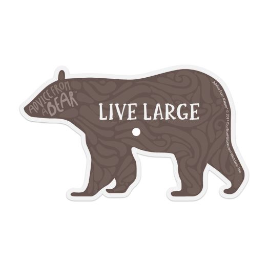 Your True Nature Bear Sticker