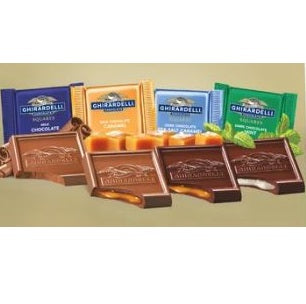 Ghirardelli Squares..add some to your basket!