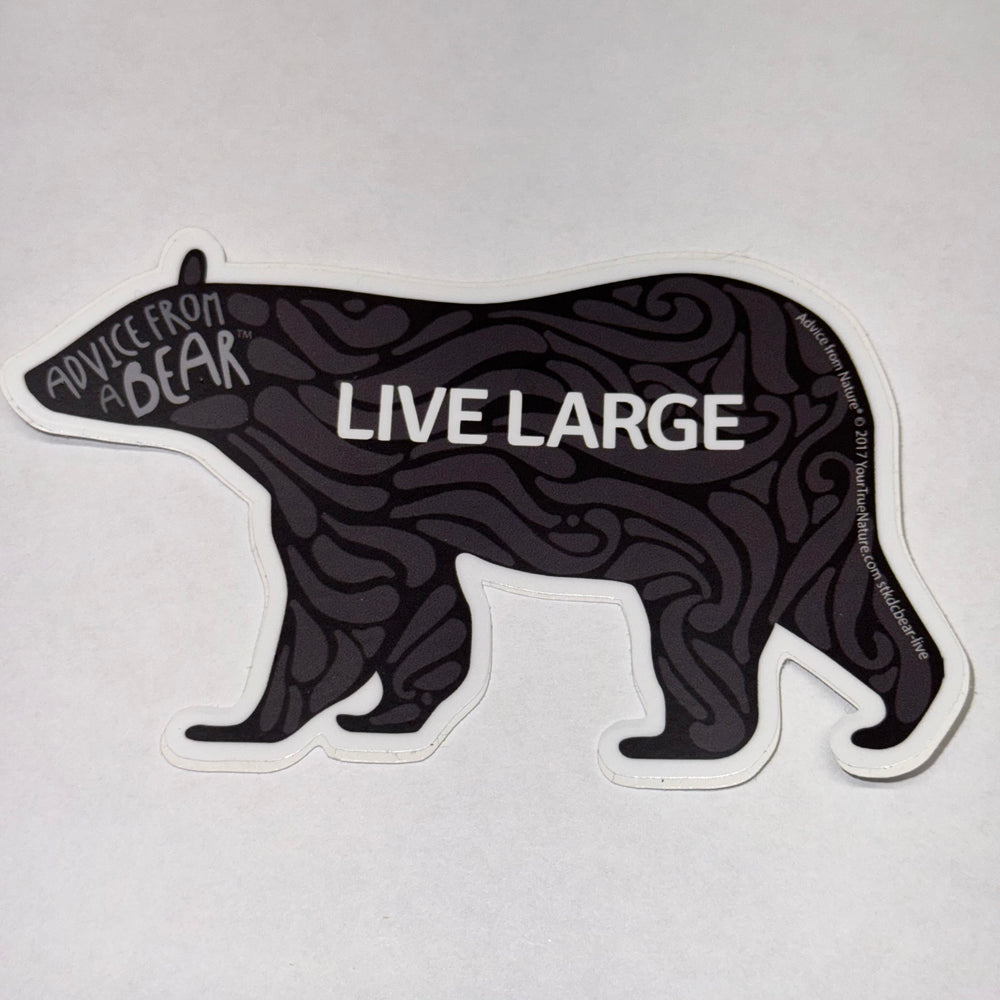 Your True Nature Bear Sticker