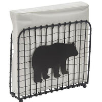 Bear Wire Lunch Napkin Holder