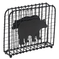 Bear Wire Lunch Napkin Holder