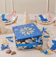 
              Blue Snowflake Holiday Tin
            