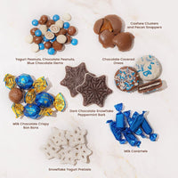 Blue Snowflake Holiday Tin