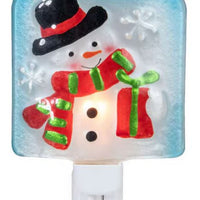 Snowman with Top Hat Night Light