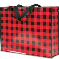 Buffalo Plaid Reusable Gift Bag XL