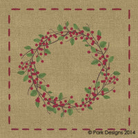 Burlap & Berries Luncheon Napkins