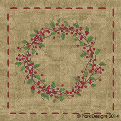 Burlap & Berries Luncheon Napkins