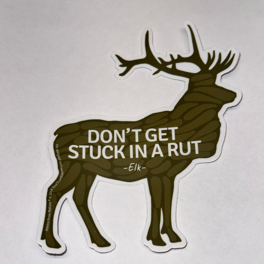 Your True Nature Elk Sticker