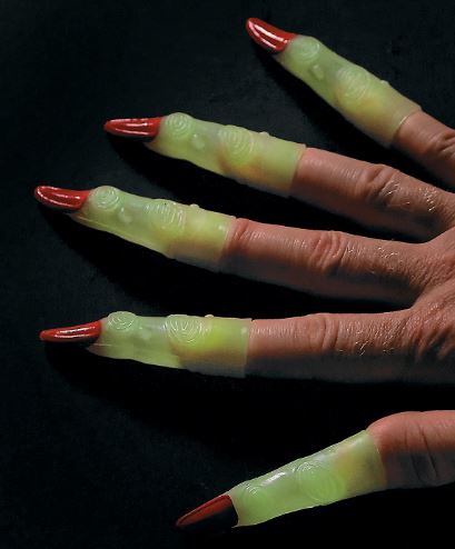 Spooky Glow-in-the-Dark Fingers