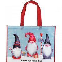 Gnome For Christmas Reusable Gift Bag XL