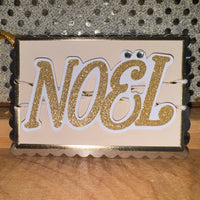 
              Gold Noel Gift Tag
            